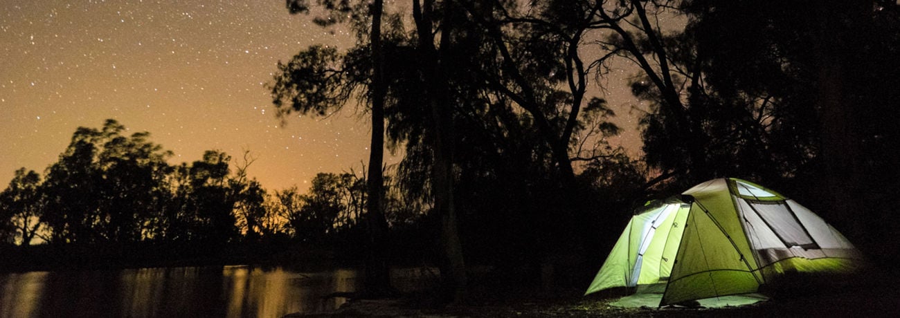 Camping in the Riverland